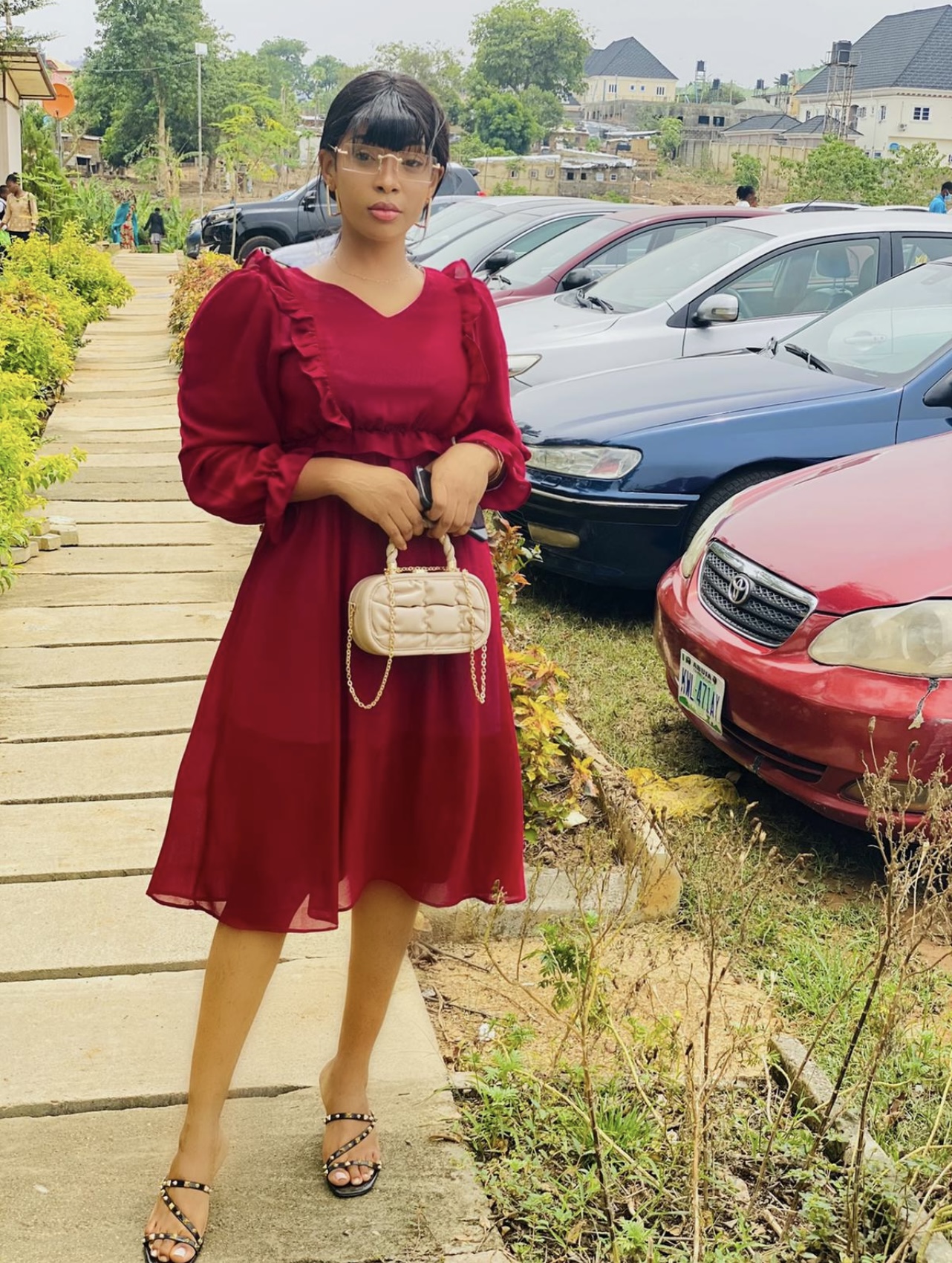 Frail baby cotton dress image