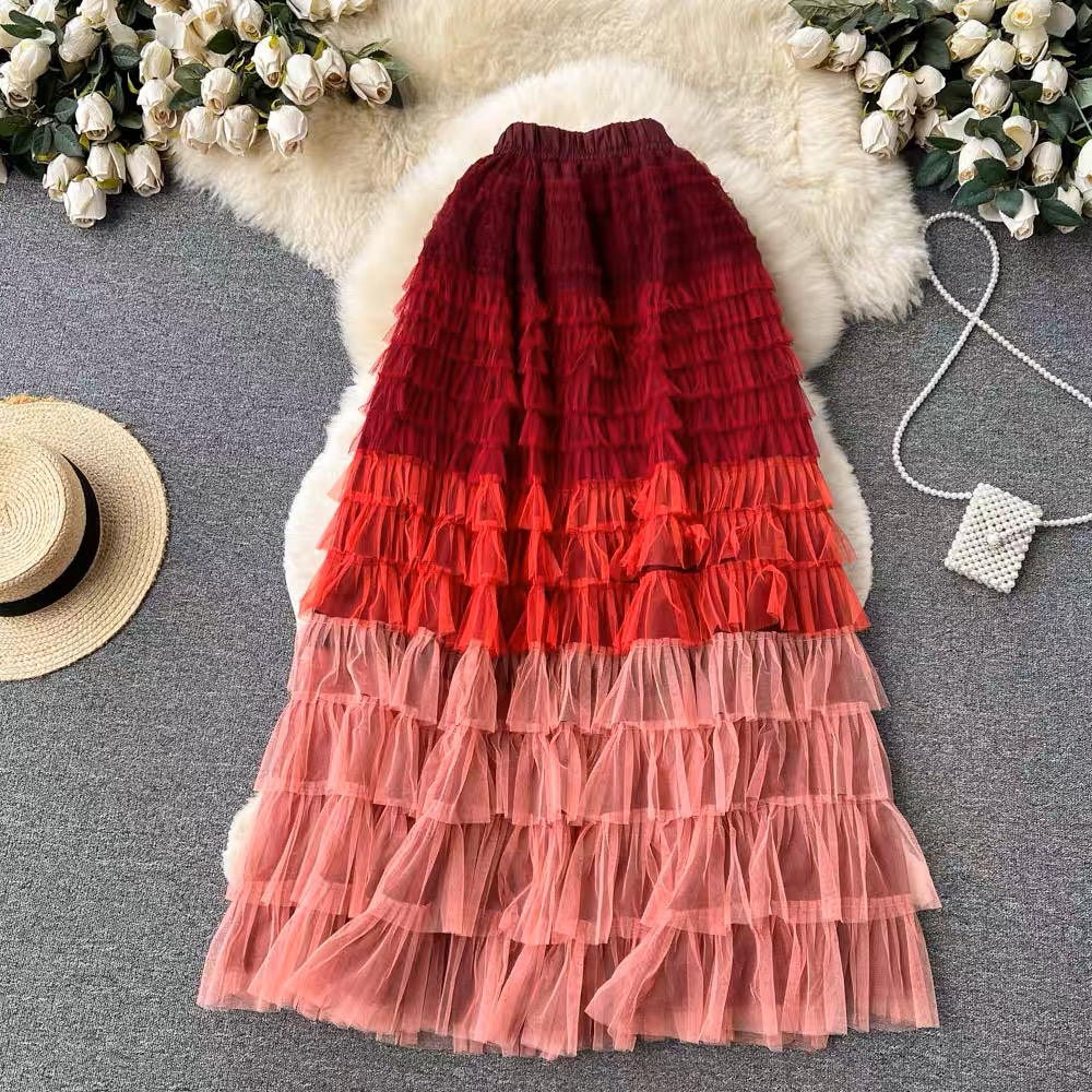 In the stars pleat skirt SZZ217 image