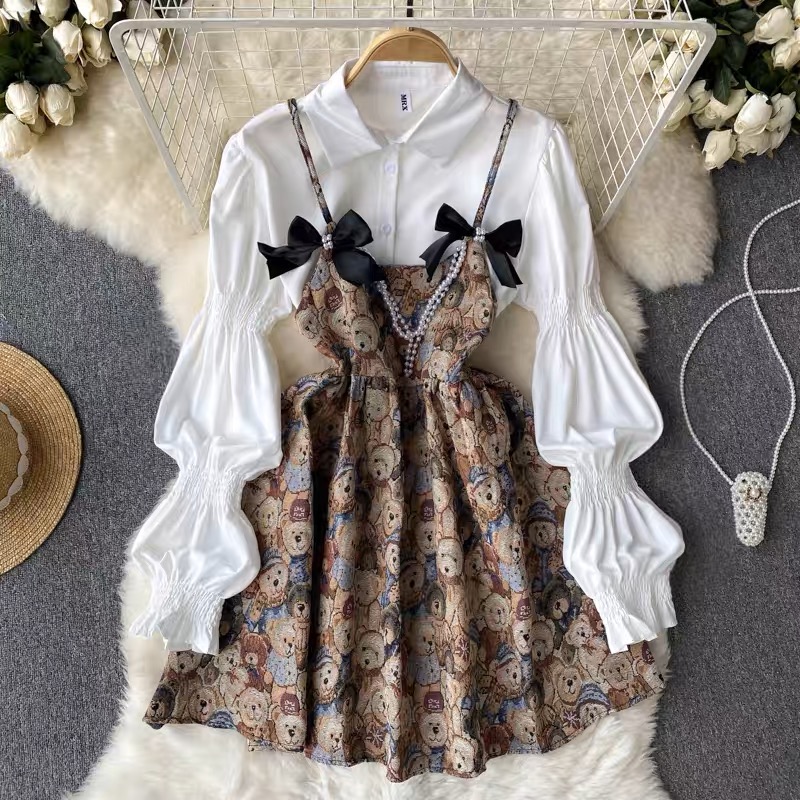 Always shinning brocade dress set FD204 image