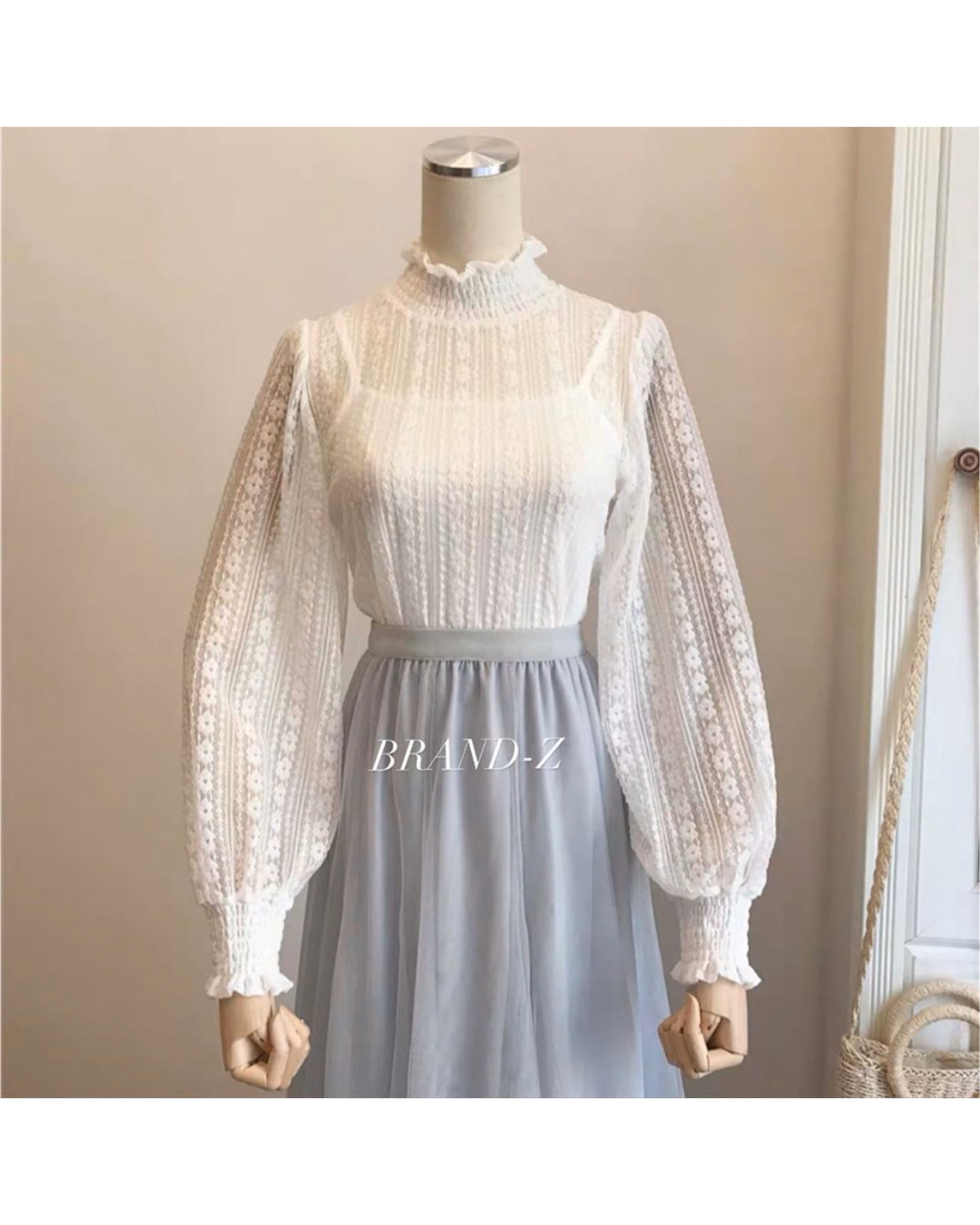 Divine lace style blouse BE103