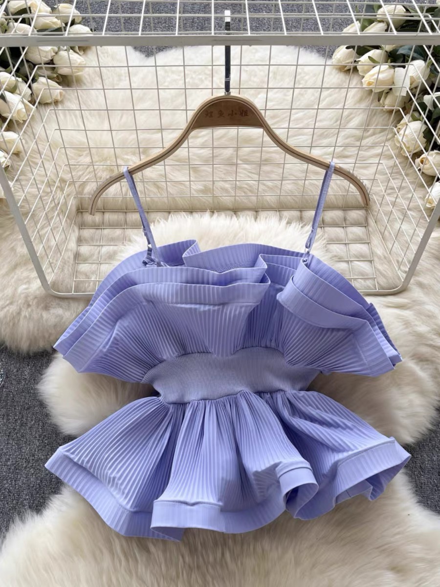 Forbidden love ruffle top TZZ2006 image