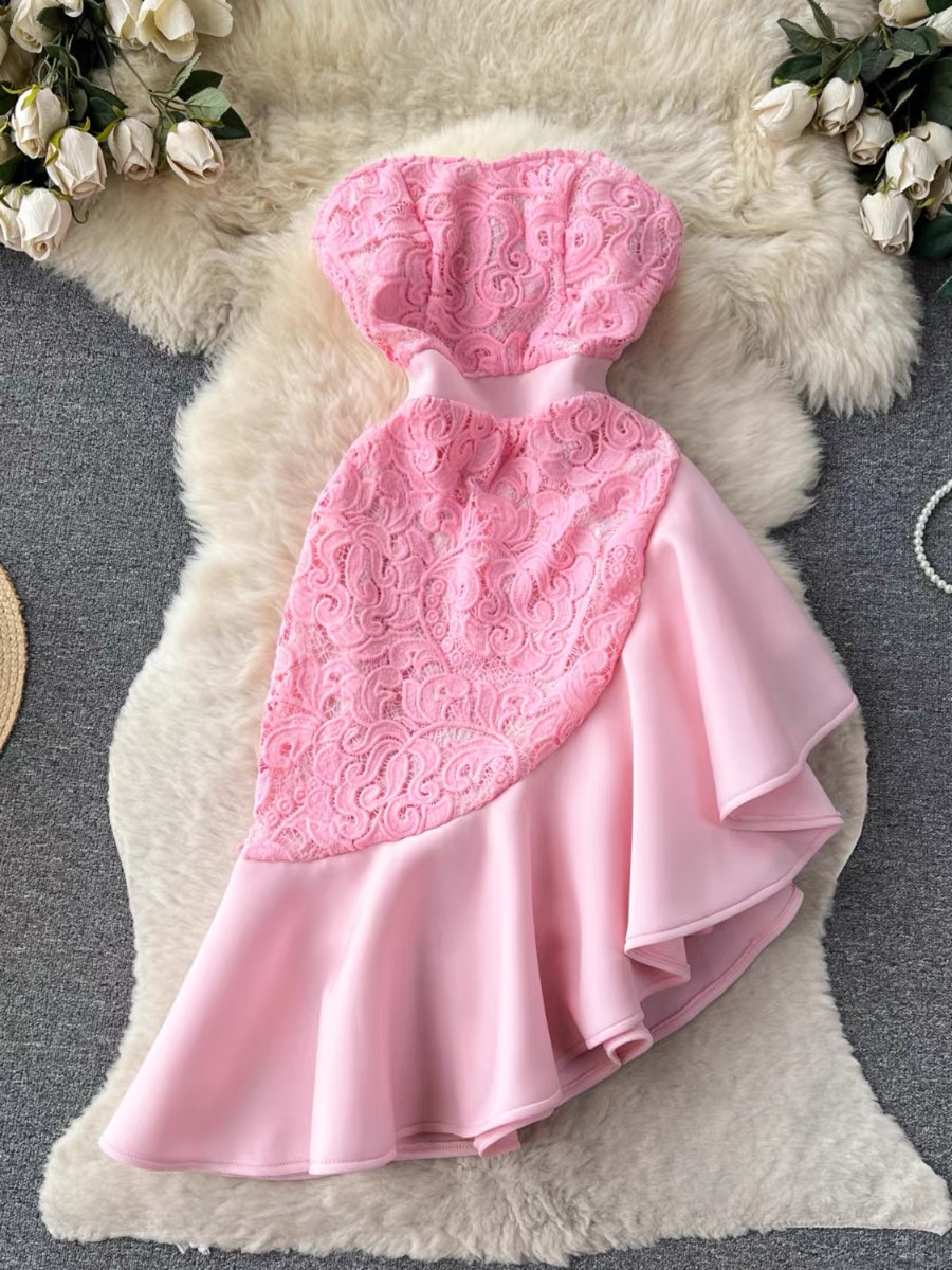 High table VIP lace dress EVD42 image