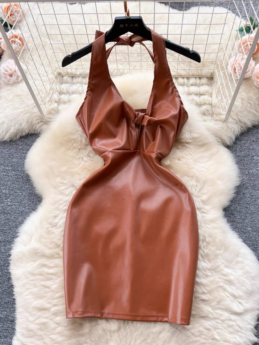 Leather babe gown CBC193 image