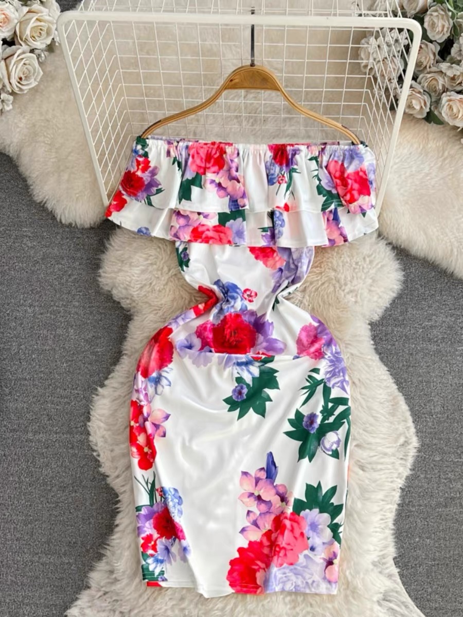 Unapologetic me floral dress CBC312 image