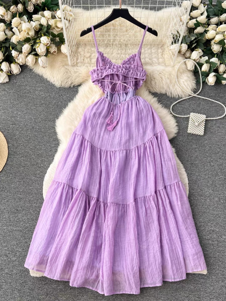 Swedish princess no sleeves dress CD463 image