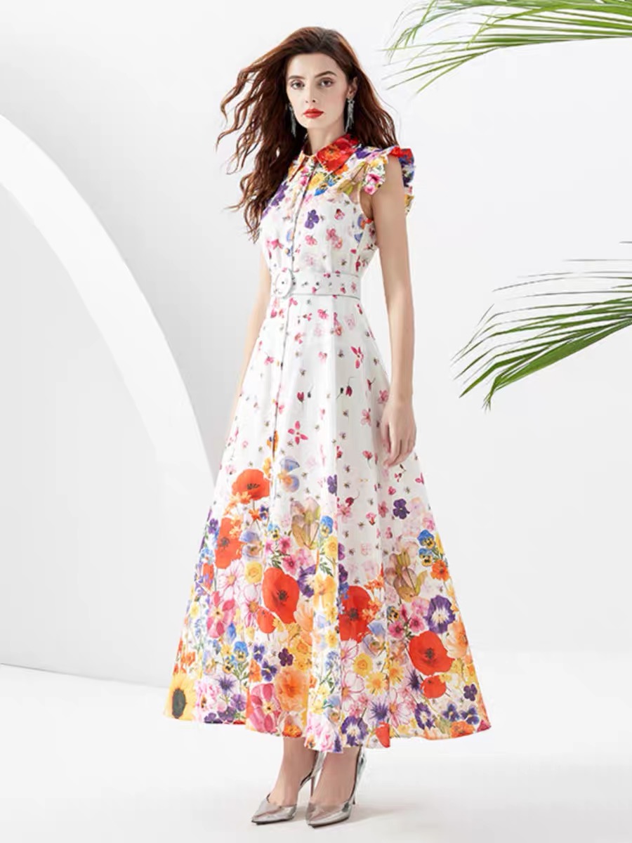 Newyork after dark sunset dress ED88 image