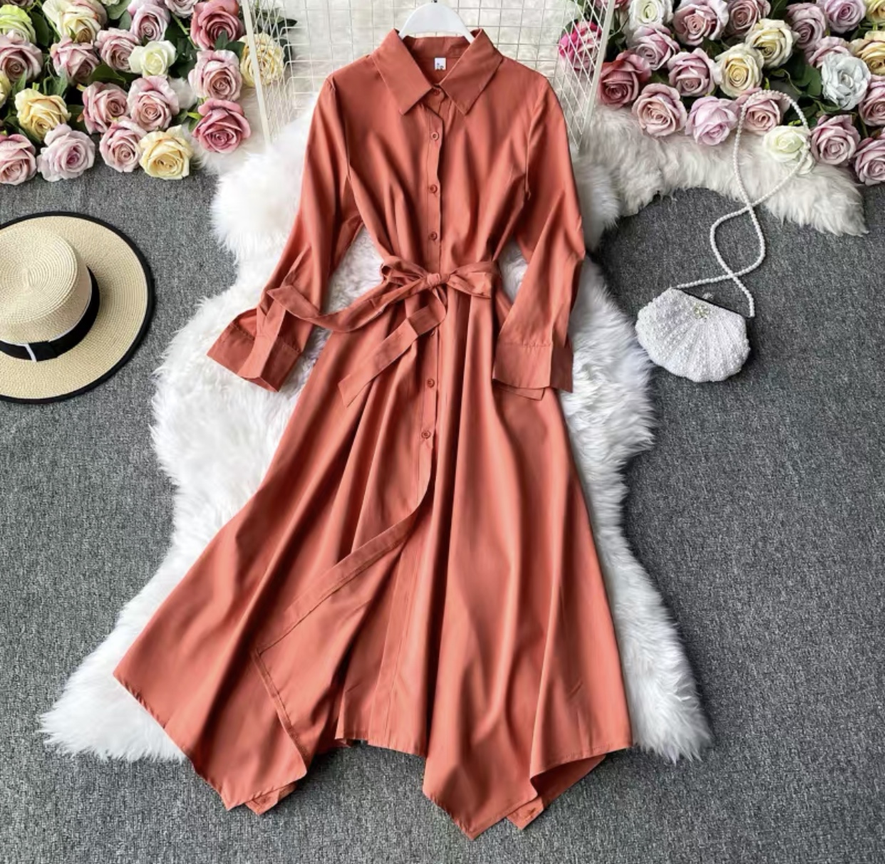 Baddest babe shirt type dress DZZ329 image