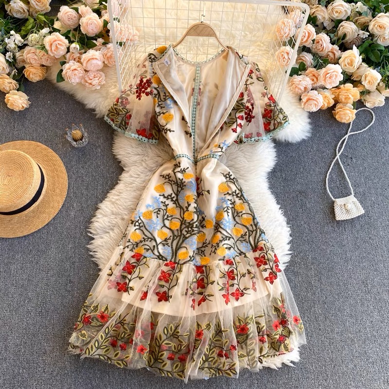 Always been fancy floral dress FD120 image