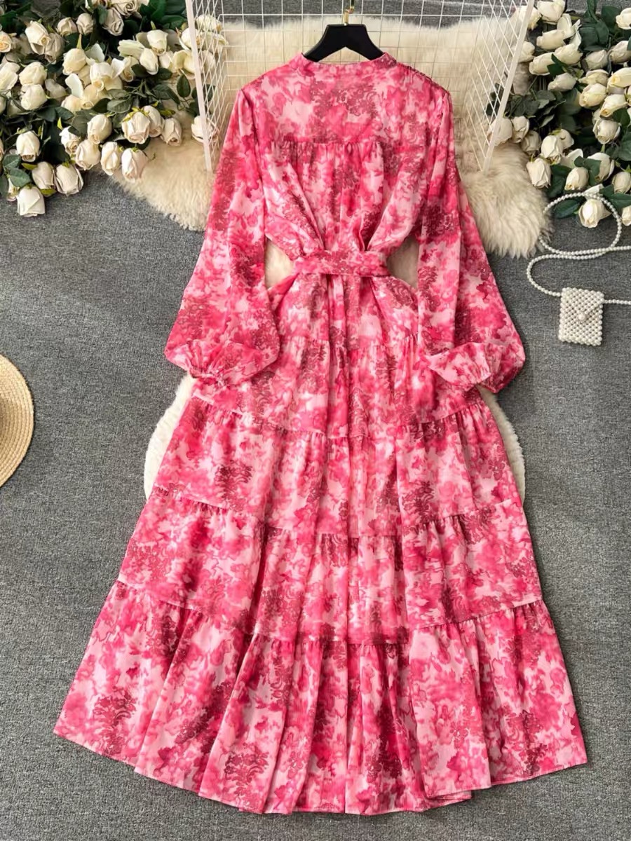 First option floral dress CD535 image