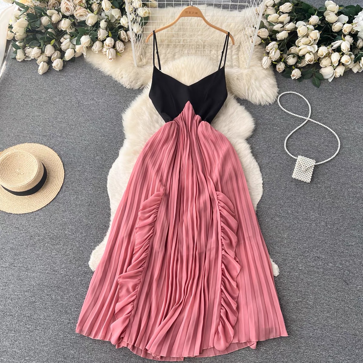 Brunch in paris ruffle dress CD334 image