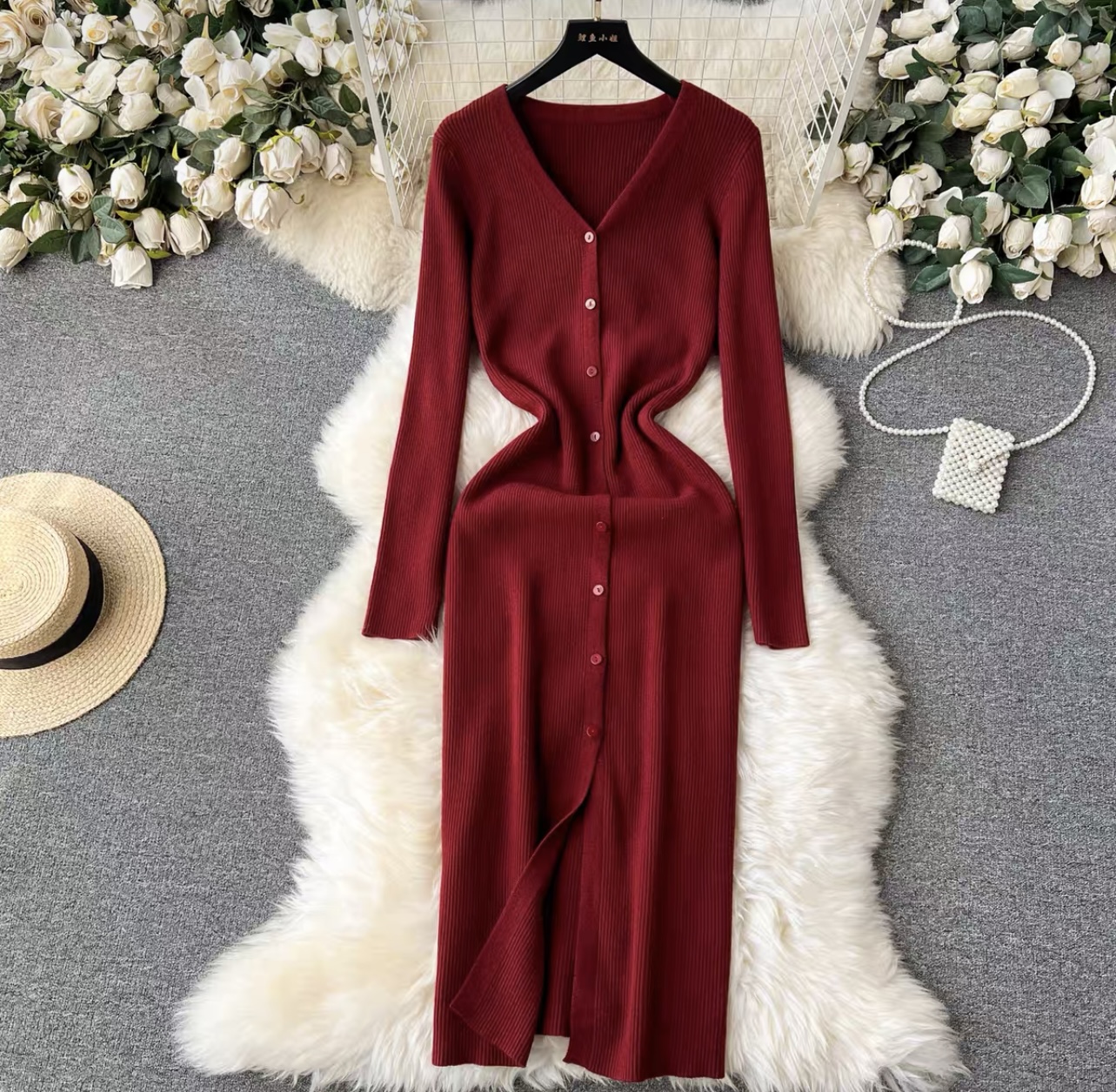 Slay blessings knitted dress KBC110 image