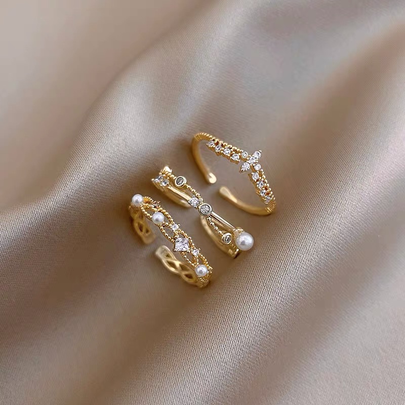 Show me off gold rings set JW127 image