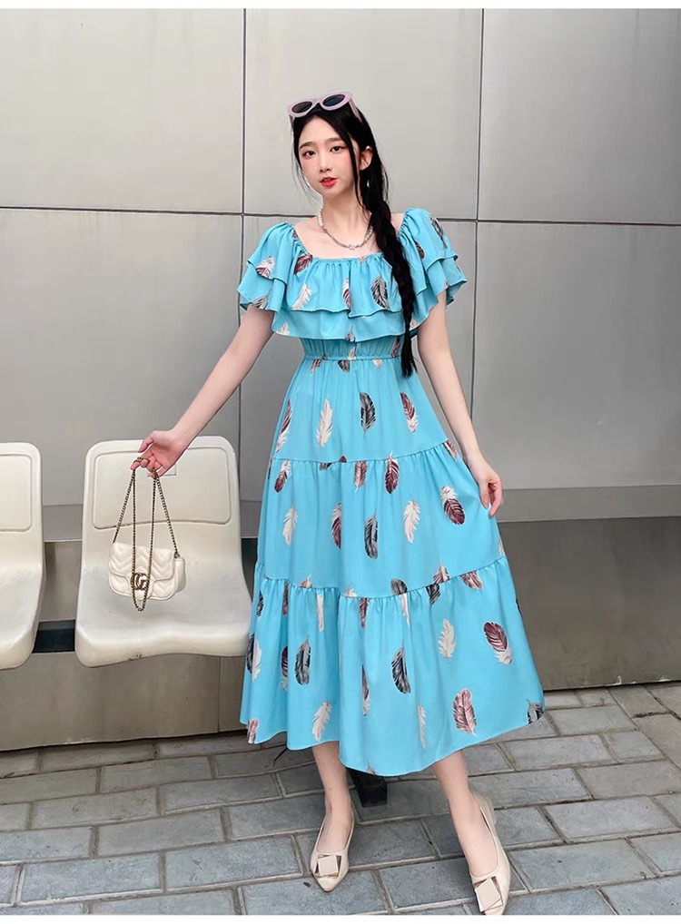 Stepping out off shoulder dress CD232 image