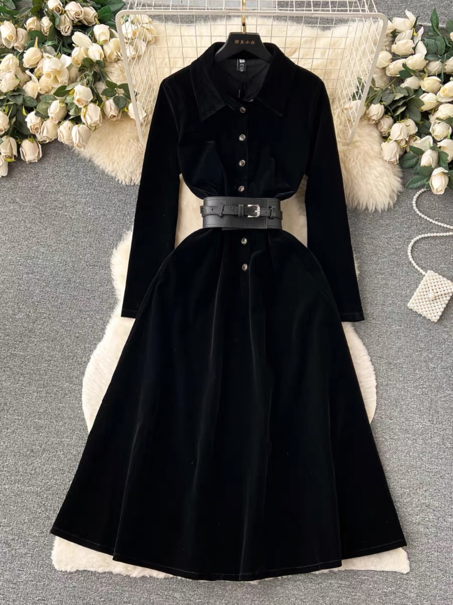 Your next formal meeting cashmere dress FD247 image