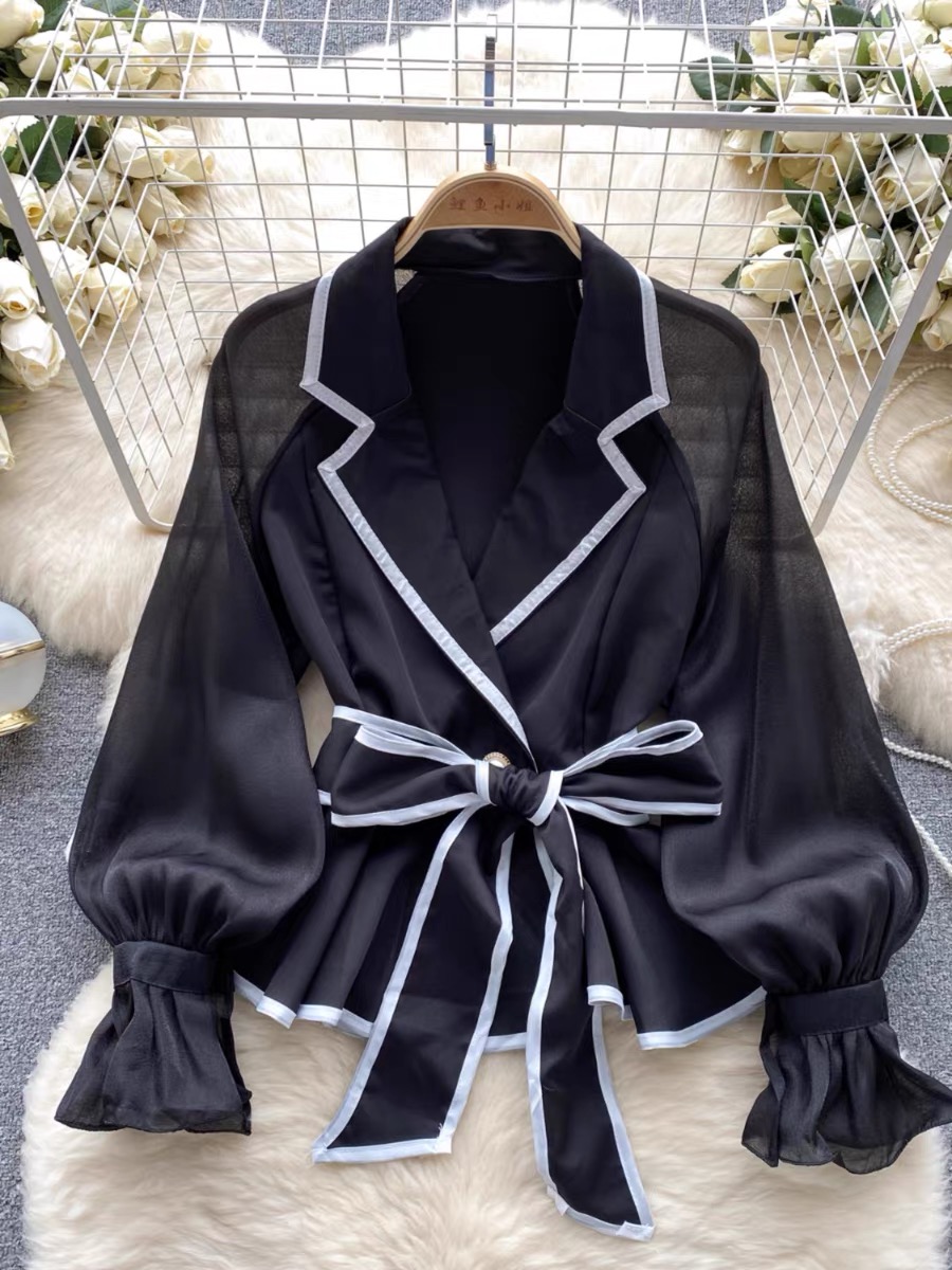 420 blaze it blouse BE162