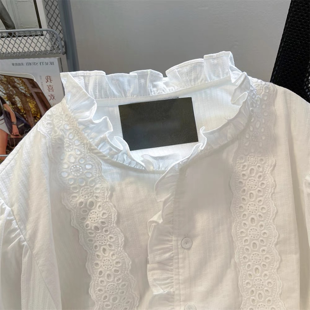 Pretty in ruffle blouse BE149 image