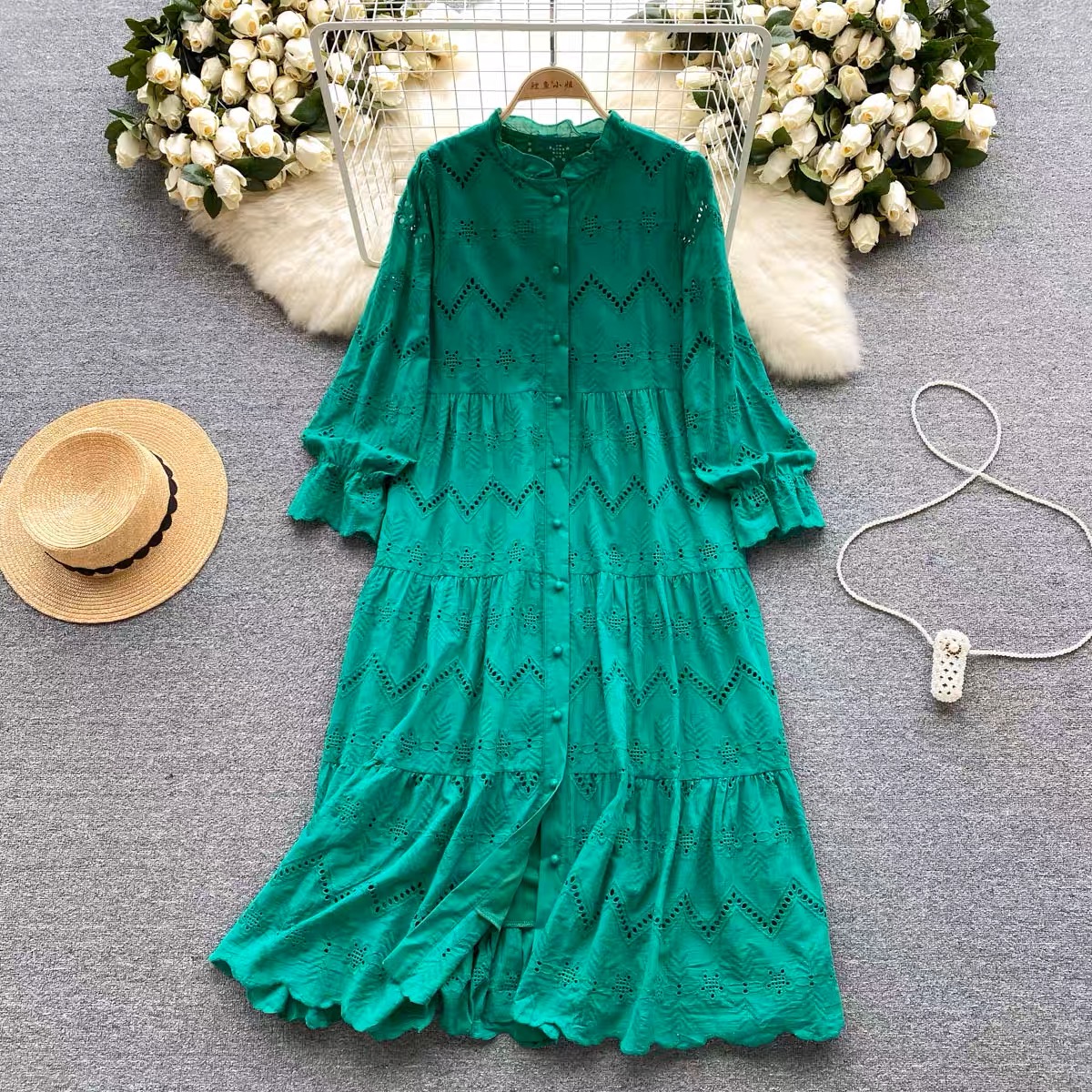 Moving away lace dress CD251 image