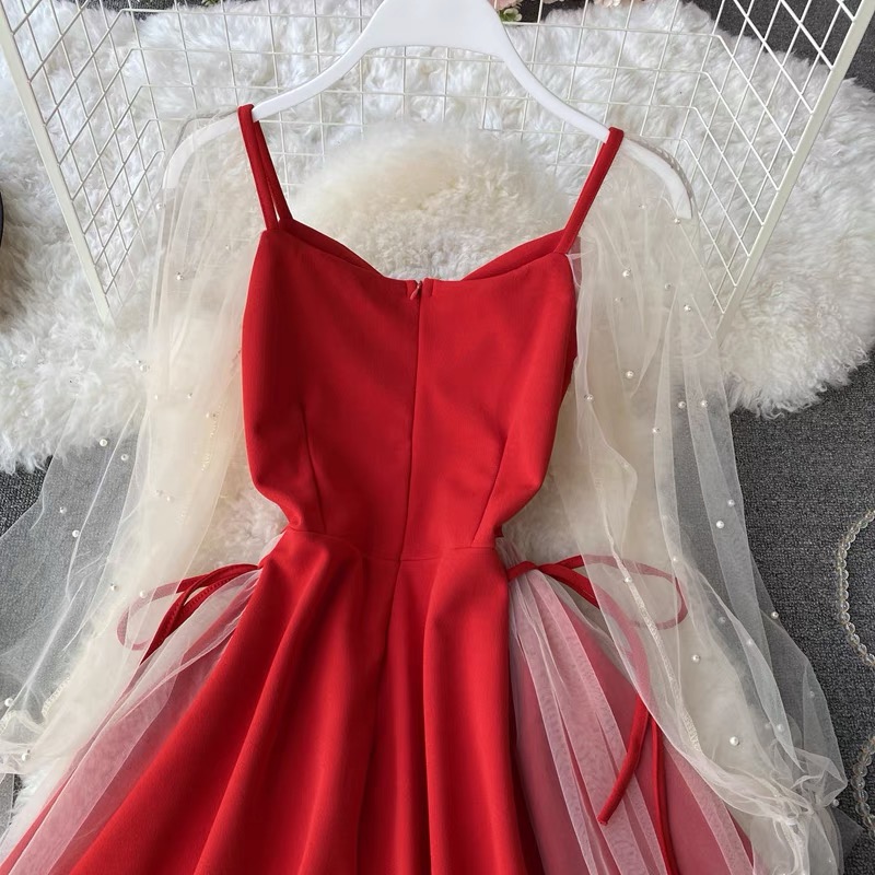 Hot date mesh dress CD102 image