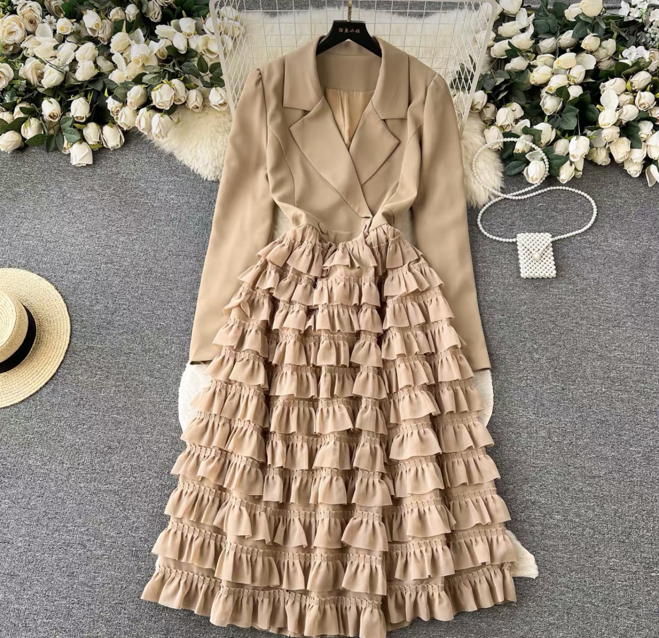 Lost your chance tulle suit dress FD324 image