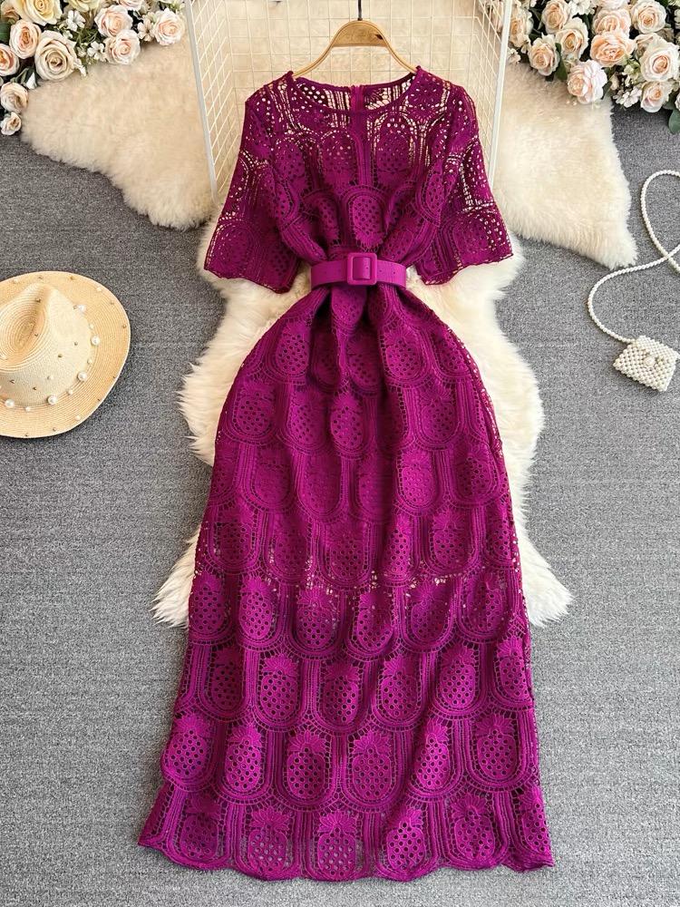 Princess royal lace dress & belt FD164 image