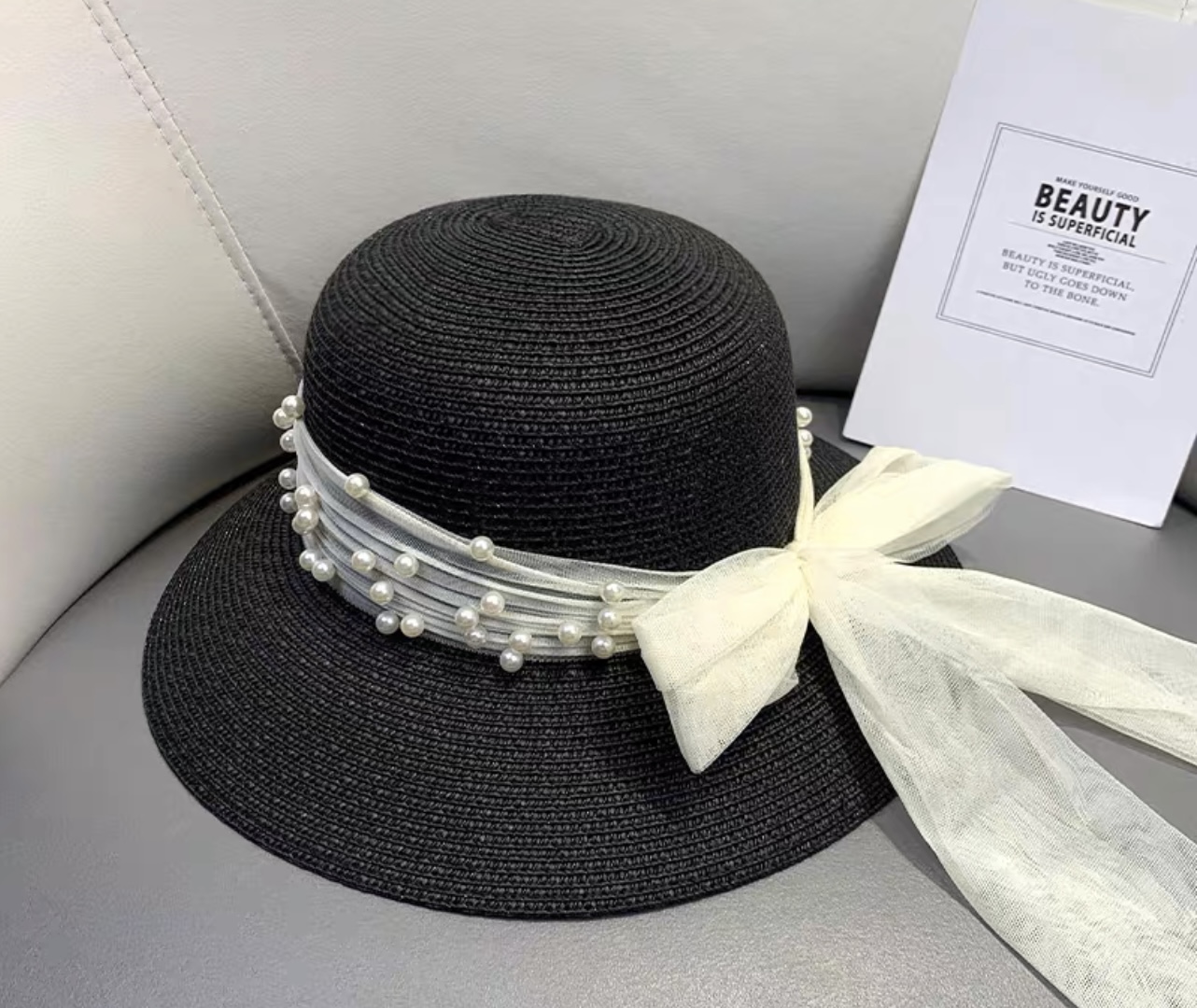 Summer straw hat HW139 image