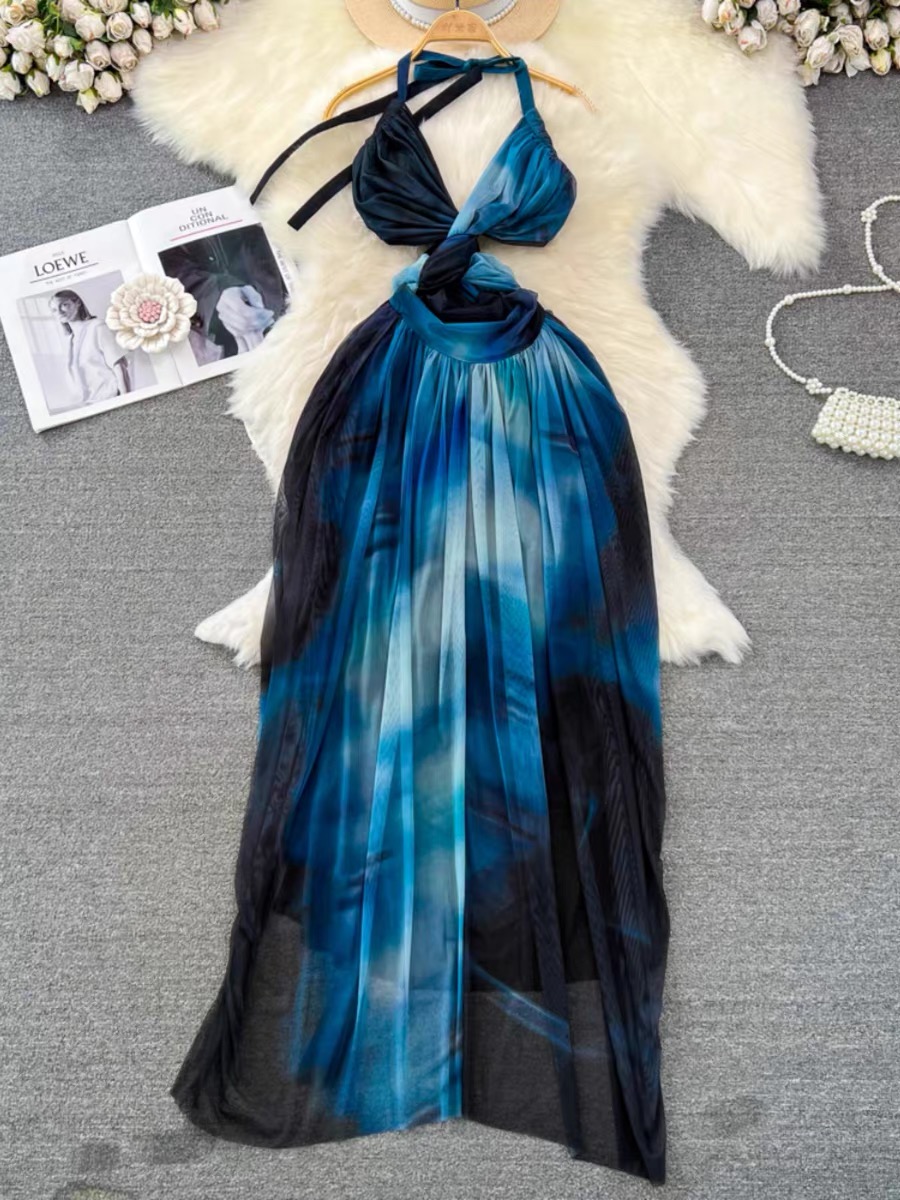 Let me know halter dress CD747 image