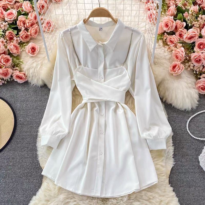 Make me yours shirt dress SDZZ343 image