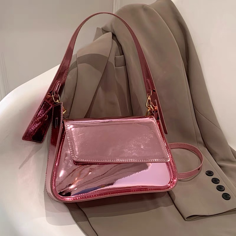 Elaine glossy reflective bag BG211 images