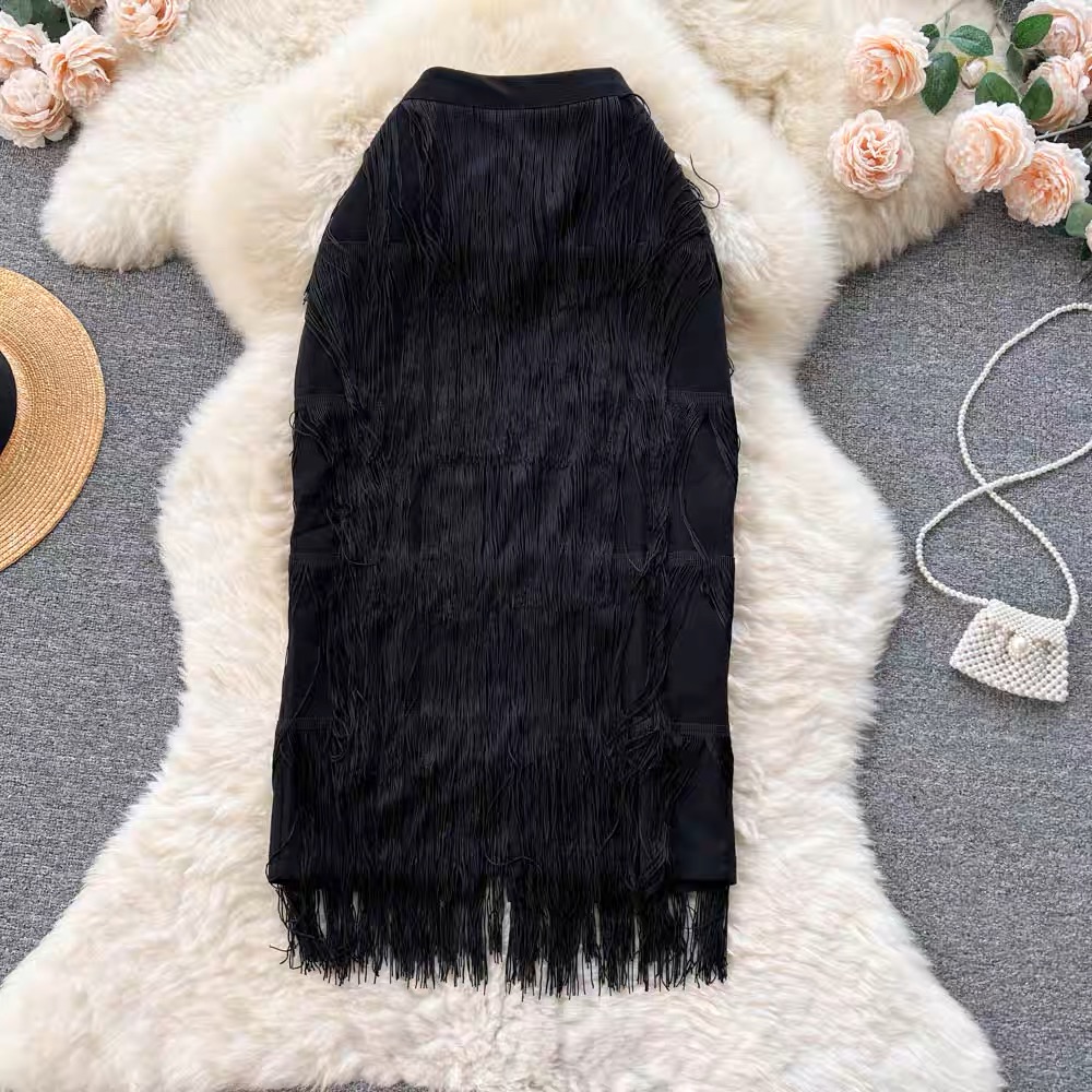 Allie fringe skirt SZZ209 image