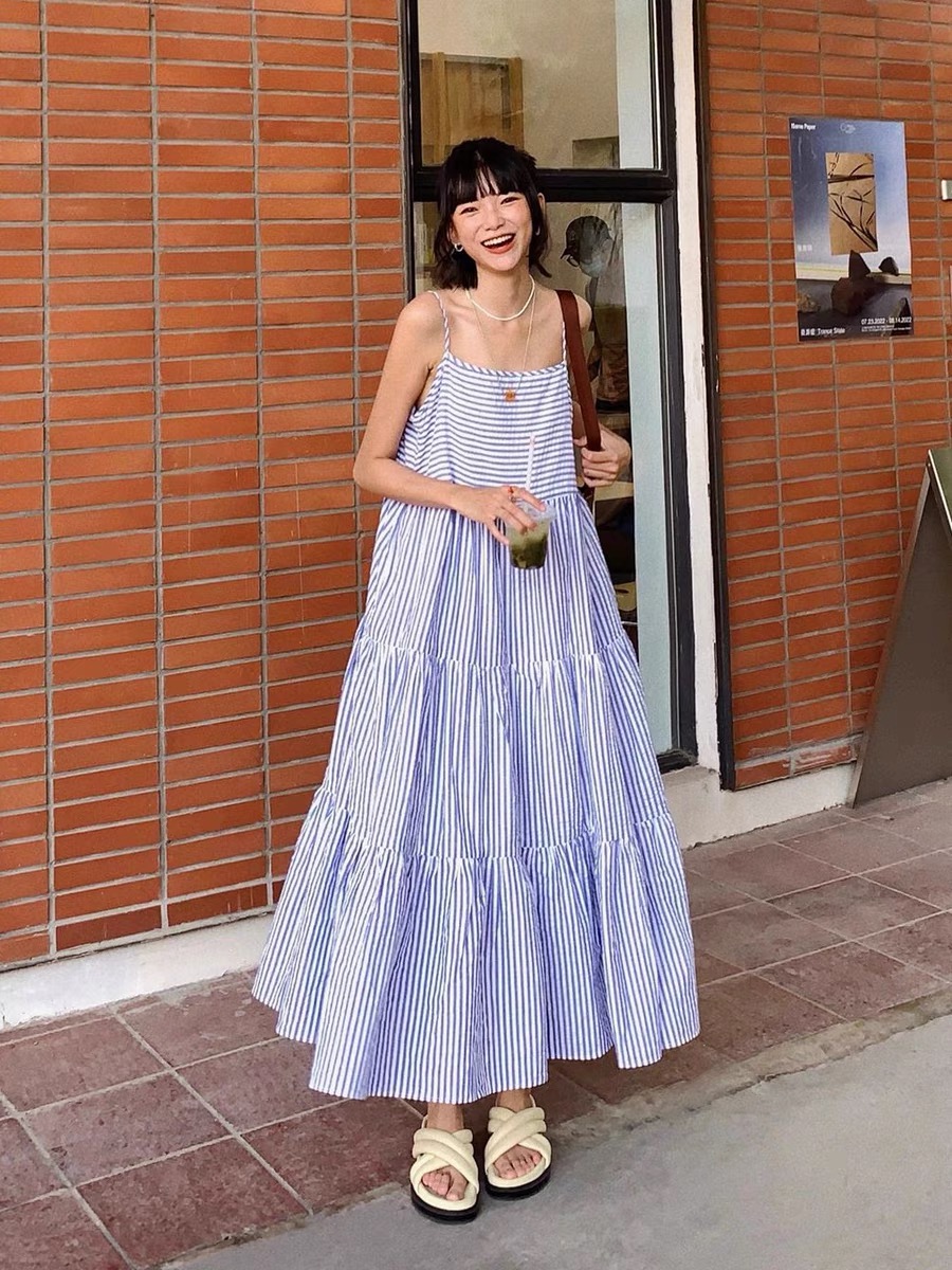 Stuck in the city checkered dress CD222 image