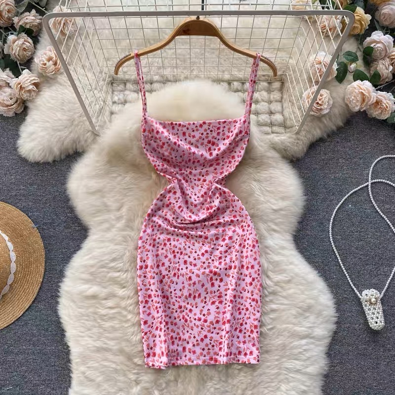 Catch a vibe dotted gown CBC76 image