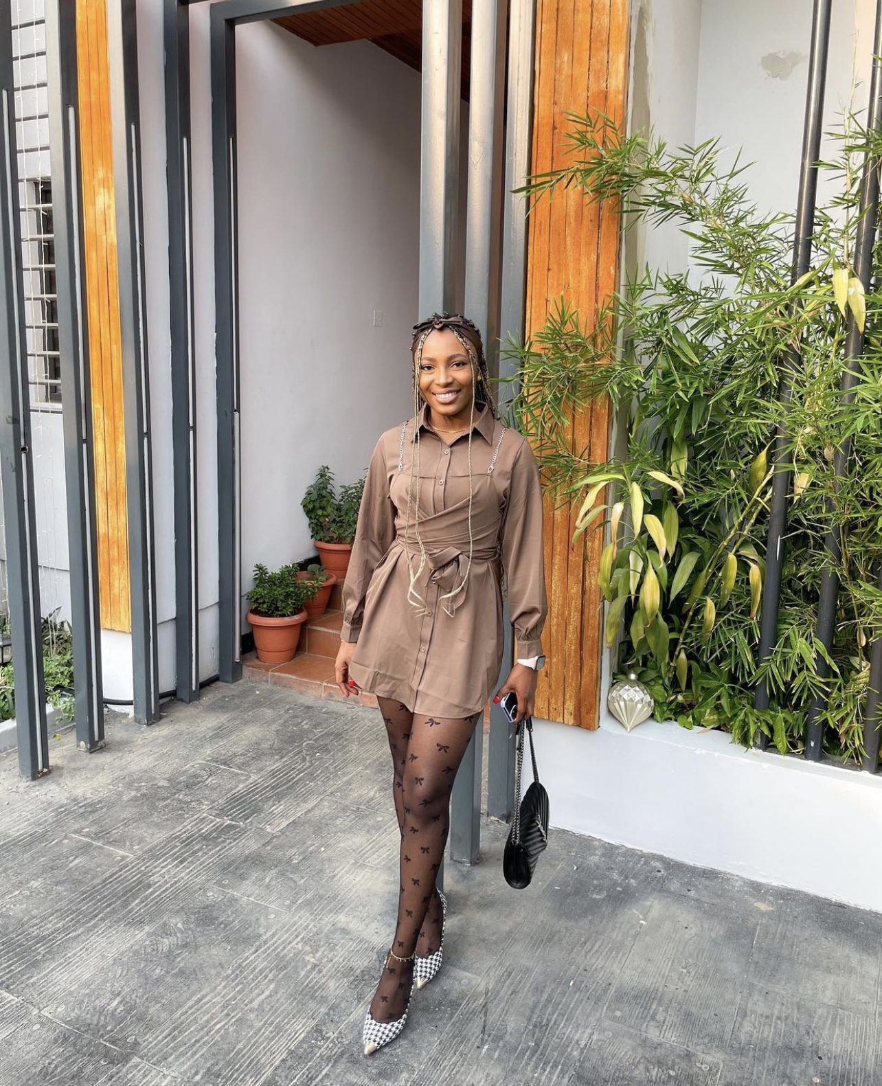 Make me yours shirt dress image