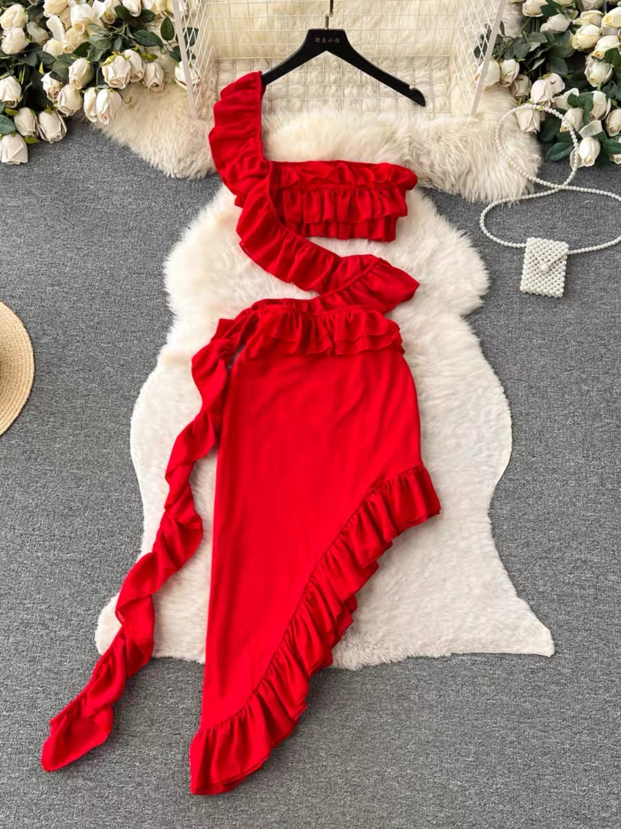 Miami babe ruffle dress CBC518 image