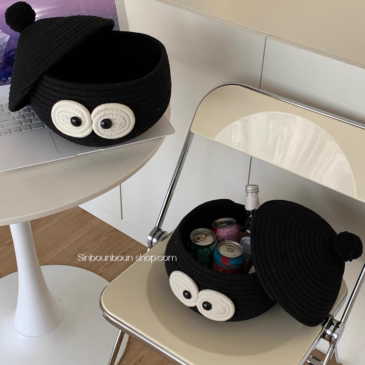 Fancy  mini crotchet storage basket MK125 images