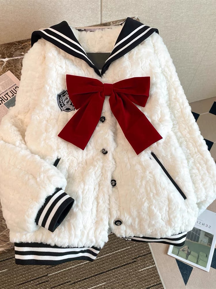 Daddy’s princess fur sweater SSZZ700 image