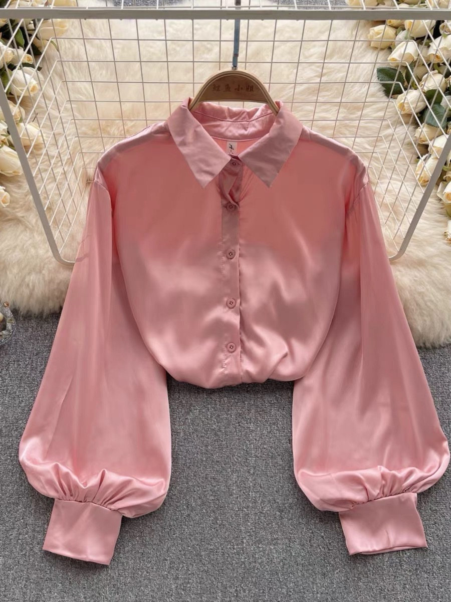 Unforgettable romance silk blouse BE285 image