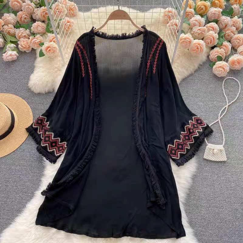 Sparks are flying vacay kimono KM104 image