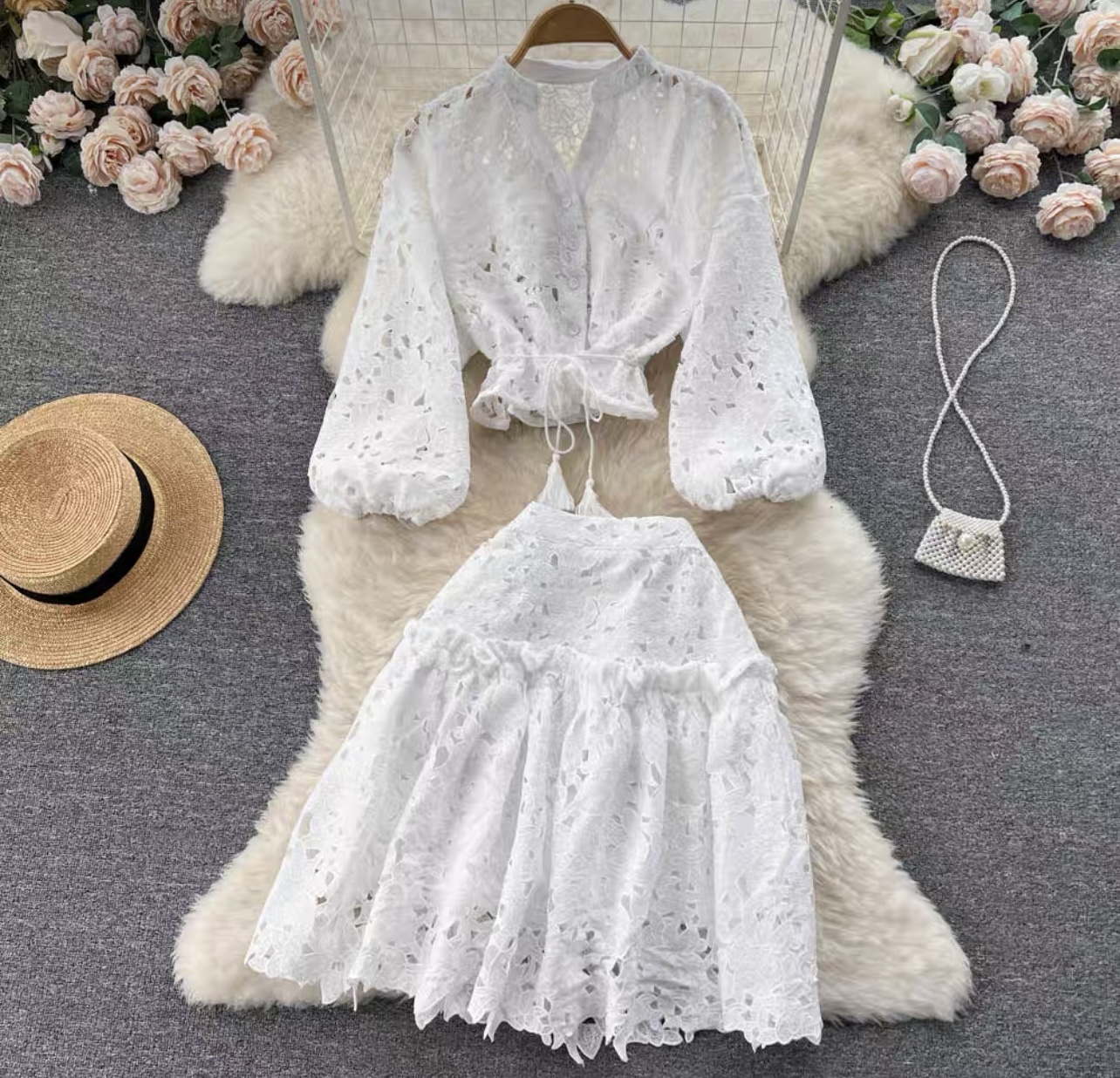 Larger than life lace set TPZZ815 image