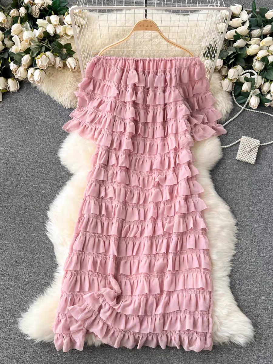 Carnival nights ruffle dress CD567 image