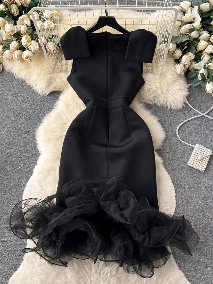 Amary ruffle dress EBC31 image