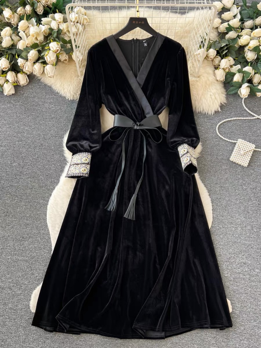 New closet addition cashmere dress FD258 image