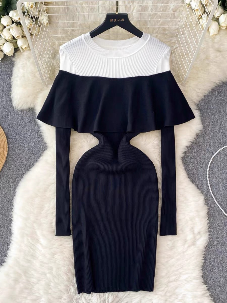 Casual party sweater gown KBC104 image