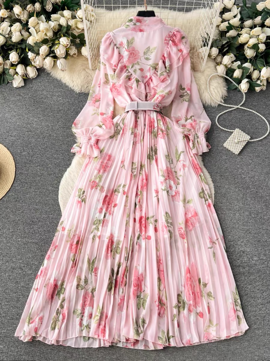 Statue worthy floral dress CD462 image
