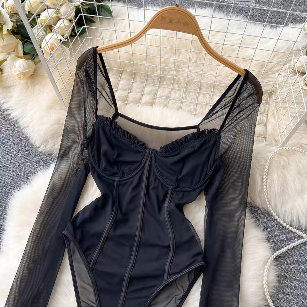 Forever yours net bodysuit TZZ659 image