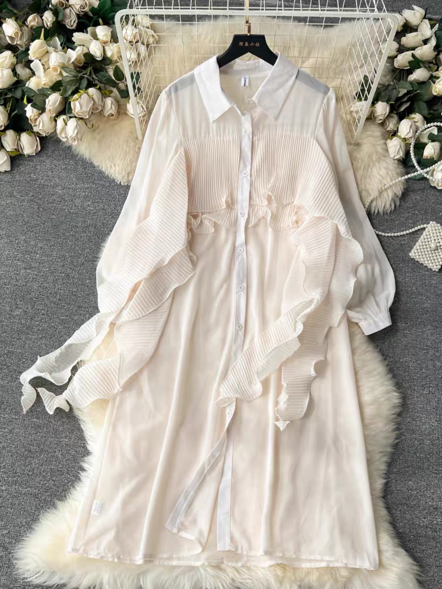 Full bloom ruffle dress CD557 image