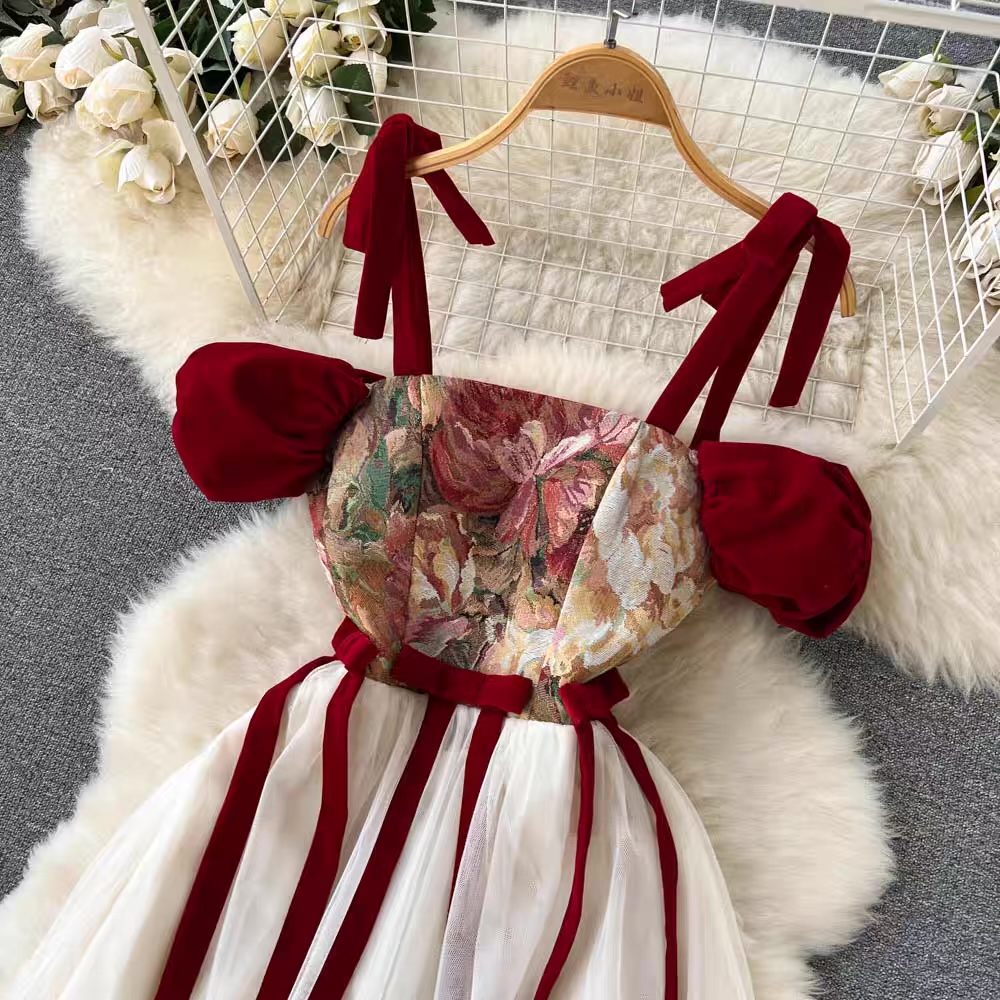 Addicted romance floral dress EVD11 image