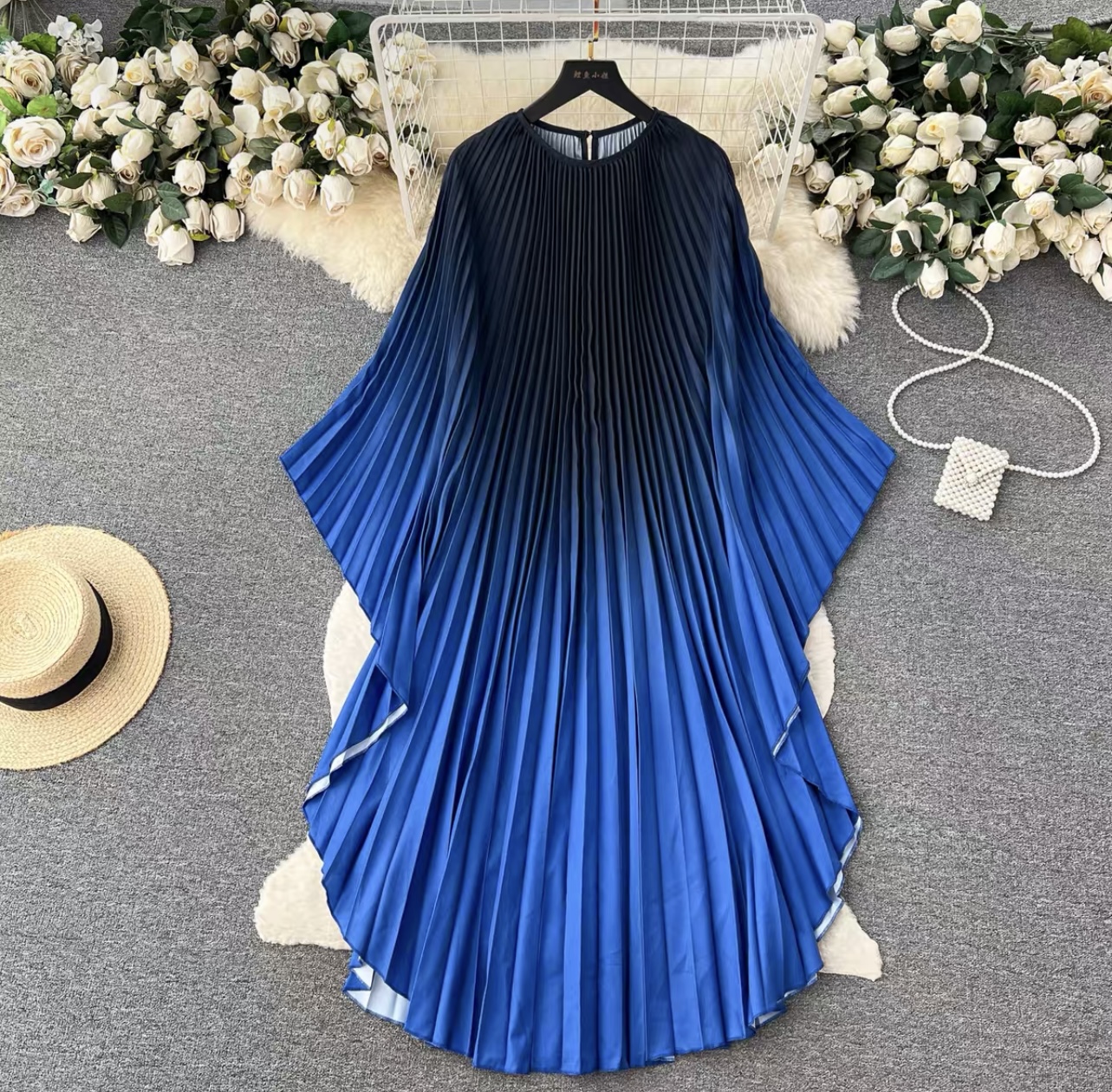 Rich aunty flamingo dress CD375 image