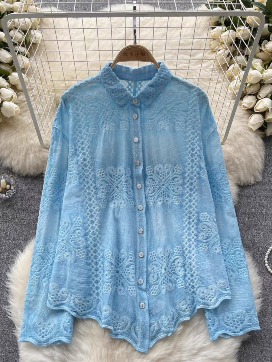 Just for the night lace blouse BE216 image