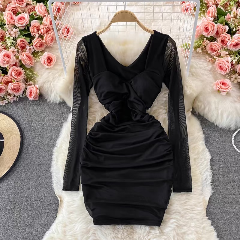 Oh baby ruched gown CBC61 image