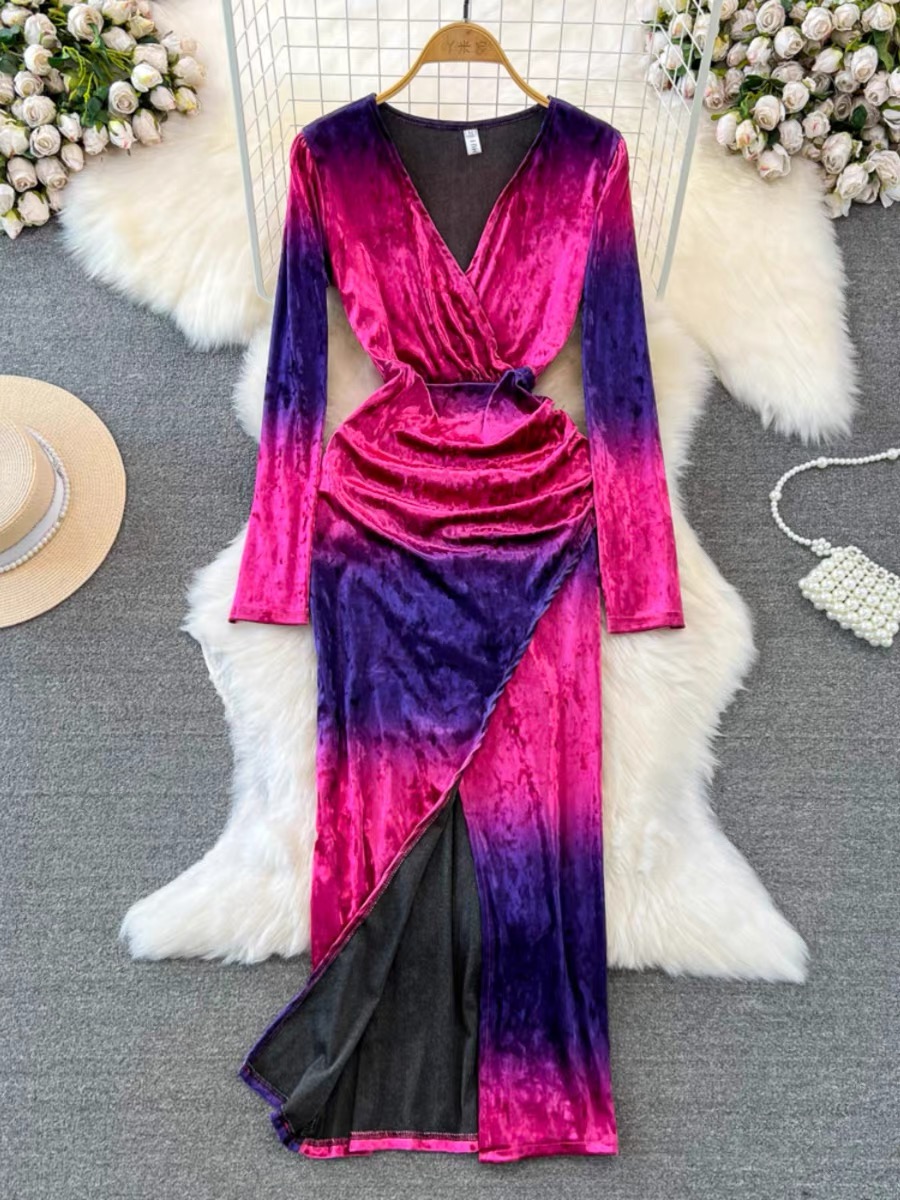 Effina velvet dress CBC344 image